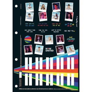 REFIL P/ CADERNO ARGOLADO UNIVERSITÁRIO NOW UNITED 80 FOLHAS TILIBRA