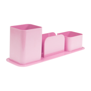 PORTA CANETAS/ CLIPS/ LEMBRETES DELLOCOLOR ROSA DELLO