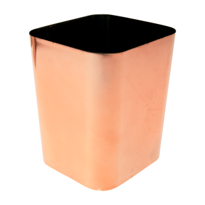 PORTA OBJETOS METALIZADO ROSÊ GOLD DELLO