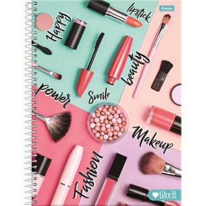 CADERNO ESPIRAL UNIVERSITÁRIO LIKE IT 96 FLS FORONI
