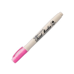 CANETA BRUSH MARKER EPF-F FLUORESCENTE ROSA ARTLINE