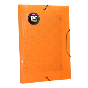 PASTA OFICIO BUBBLE LARANJA DAC