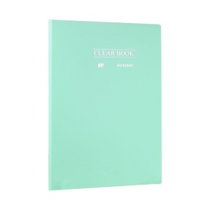 PASTA CATÁLOGO 40 FLS A4 CLEAR BOOK AZUL PASTEL - YES