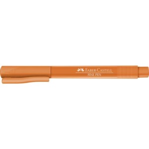 CANETA FINE PEN 0,4 LARANJA CLARO FABER CASTELL