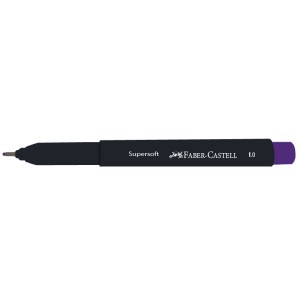 CANETA SUPERSOFT PEN 1.0 ROXO FABER-CASTELL