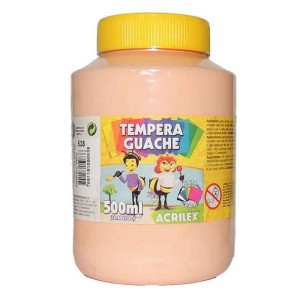TINTA GUACHE 500ML AMARELO PELE 538 ACRILEX